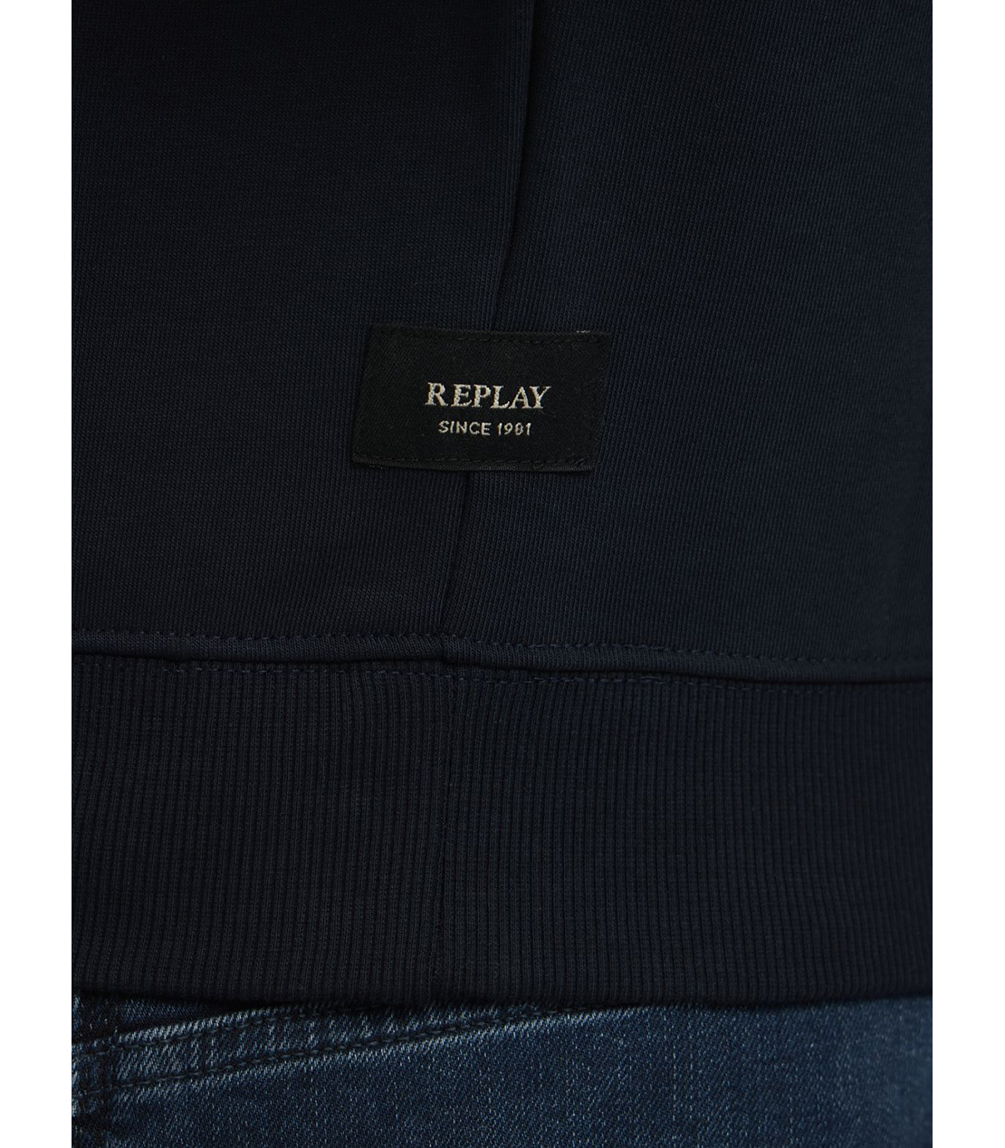 ブラッシュフリースREPLAYフーディー 詳細画像 ダークブルー 7